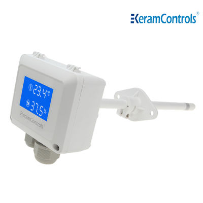 RS485 LCD Display Temperature Humidity Transmitter Untuk Rumah Kaca