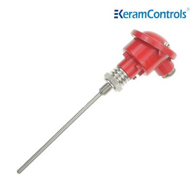 0-10V IP65 Pemancar Sensor Suhu PT100 Untuk Air Atau Minyak PT500 PT1000