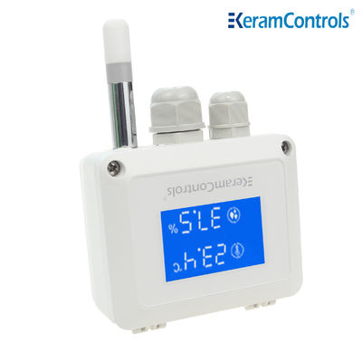RS485 4-20mA Pemancar Suhu Digital HVAC