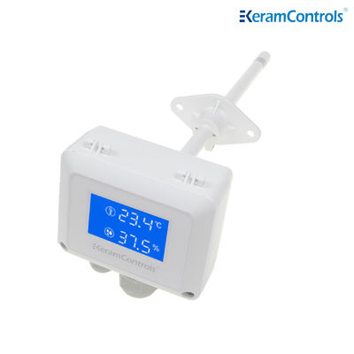 Akurasi tinggi RS-485 modbus sensor suhu dan kelembaban untuk hvac