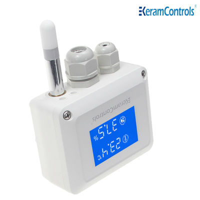 Sensor Suhu Udara Dan Kelembaban RS485 Tembok Mount Temp Kelembaban Transmitter