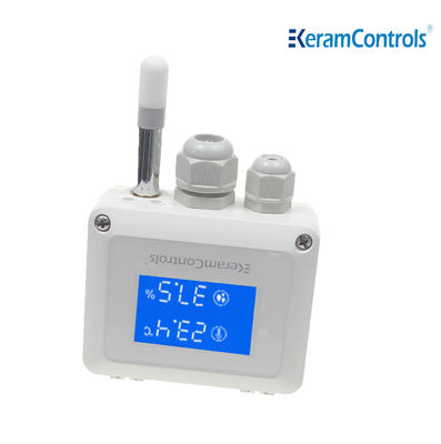 Sensor Suhu Udara Dan Kelembaban RS485 Tembok Mount Temp Kelembaban Transmitter