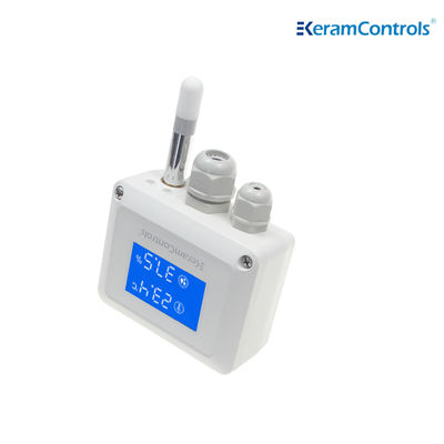 Sensor Suhu Udara Dan Kelembaban RS485 Tembok Mount Temp Kelembaban Transmitter