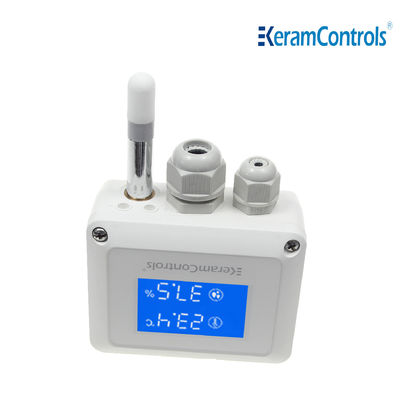 Sensor Suhu Udara Dan Kelembaban RS485 Tembok Mount Temp Kelembaban Transmitter