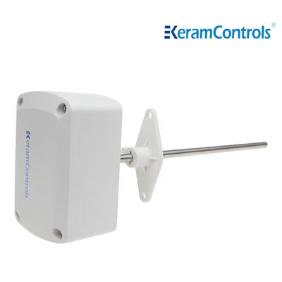 Sensor suhu yang dipasang pada saluran dengan probe panjang 65mm