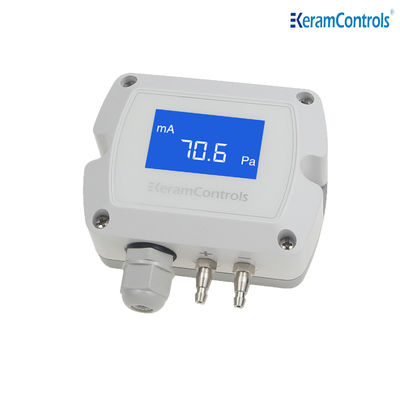 KDP210 RS485 LCD Display Pemancar Tekanan Diferensial Untuk Kamar Bersih