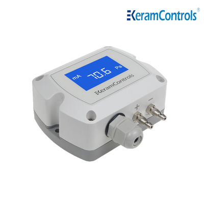 KDP210 RS485 LCD Display Pemancar Tekanan Diferensial Untuk Kamar Bersih