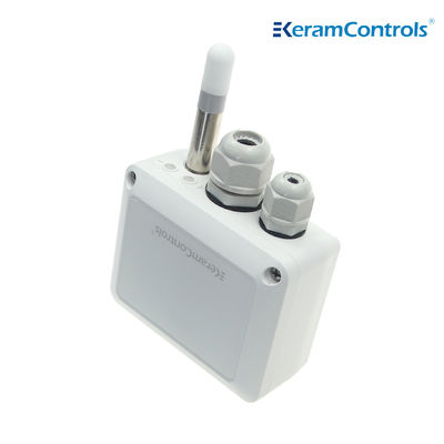 Air Duct Mounted Pressure Humidity Dan Sensor Suhu 16-30V