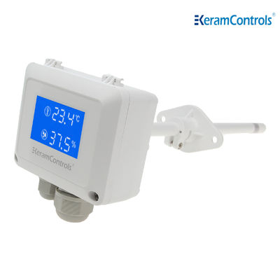 4-20mA LCD Display Temperature Humidity Transmitter Untuk Hvac