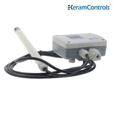 -20~+70℃ Pemancar Kecepatan Udara Untuk Sistem Volume Udara Variabel