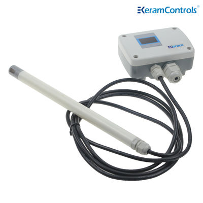 -20~+70℃ Pemancar Kecepatan Udara Untuk Sistem Volume Udara Variabel