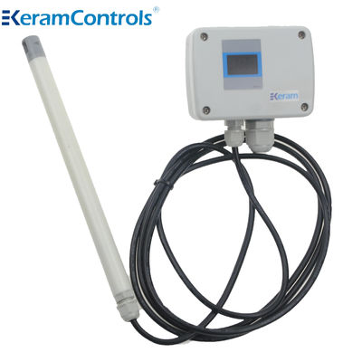 Pemancar Kecepatan Udara Tipe Kabel 0-10V Output IP65