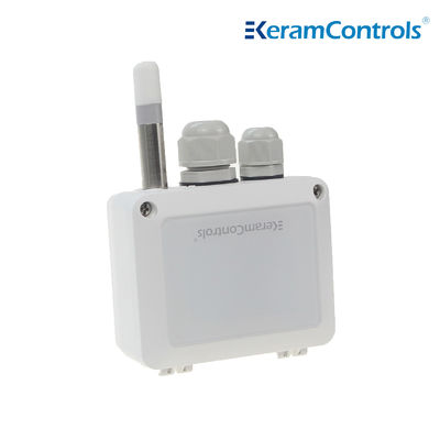 4-20mA 2 kawat sensor suhu kelembaban HVAC