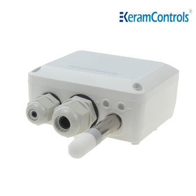 0 ~ 5V Backlight LCD Temperature Humidity Transmitter Untuk Sistem HVAC