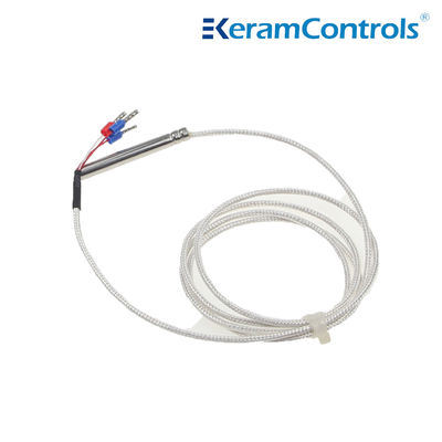 Silicone PT1000 PT100 Sensor Suhu 3 Kawat