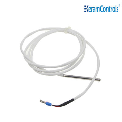 PTFE PT100 PT1000 Sensor Suhu Tahan Air 2 Kawat