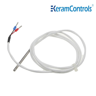 Sensor Suhu Tahan Air 6mm 40mm 50mm 5k 10k PT100 PT1000 NTC