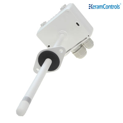 4-20mA LCD Display Temp Humidity Transmitter Untuk Rumah Kaca