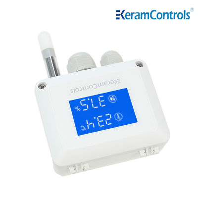 3 Wire Temperature Humidity Transmitter Sistem HVAC Sensor Suhu Digital