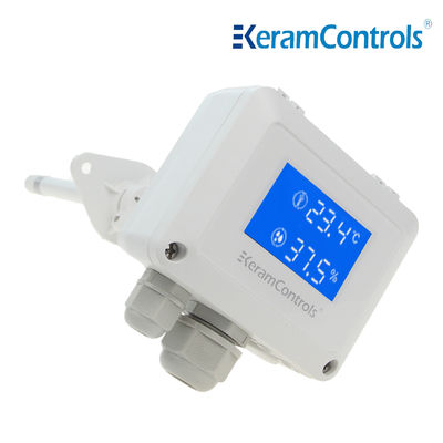 3 Wire Temperature Humidity Transmitter Sistem HVAC Sensor Suhu Digital