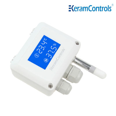0-100% RH Pemancar Kelembaban Suhu Sistem HVAC Sensor Suhu Digital