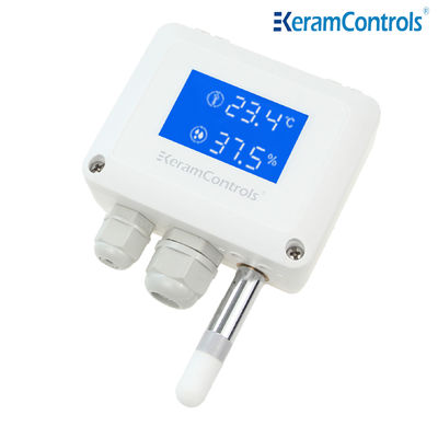 0-100% RH Pemancar Kelembaban Suhu Sistem HVAC Sensor Suhu Digital