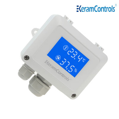 0-100% RH Pemancar Kelembaban Suhu Sistem HVAC Sensor Suhu Digital