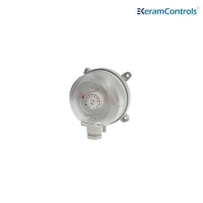IP54 30-300Pa Air Differential Pressure Switch Untuk AC