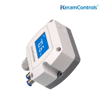 KDP210Q RS485 LCD Display HVAC Differencial Pressure Transmitter Untuk Bangunan Komersial
