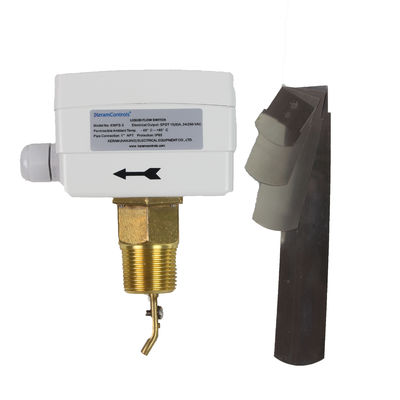 Pengukur Aliran Cairan Switch Aliran Dengan Paddle Sensing Element Rentang Suhu -20C-120C