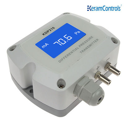 0-500pa ABS PC Plastik Sensor Tekanan Diferensial Untuk HVAC
