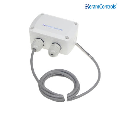 Monitor Sensor Suhu Ruangan IP65 Tahan Debu 2 Koneksi Kawat