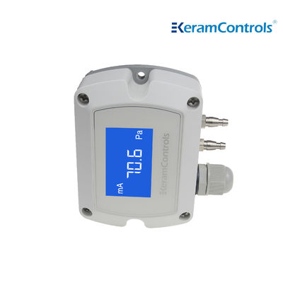 4-20mA DPT Pemancar Tekanan Diferensial Layar LCD Sensor DPT