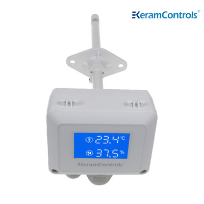 Sensor Tekanan Kelembaban Suhu Terpasang di Dinding 0-10V IP65