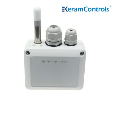 Air Duct Mounted Pressure Humidity Dan Sensor Suhu 16-30V