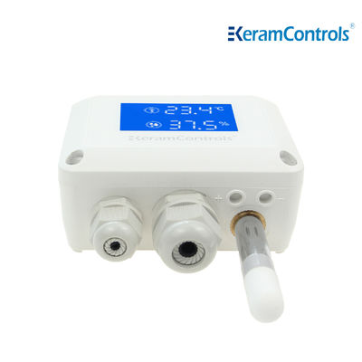Pemancar Sensor Terpasang Saluran Udara Kelembaban Suhu RS485 IP65
