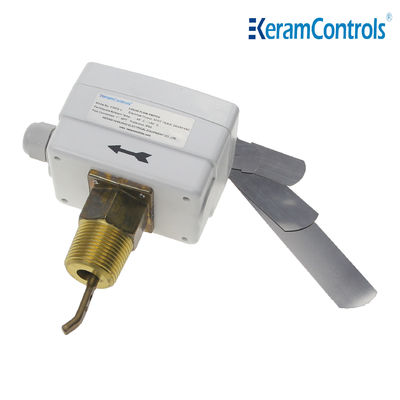 OEM IP65 Brass Liquid Flow Switches 24V 15A Untuk Pemanasan AC