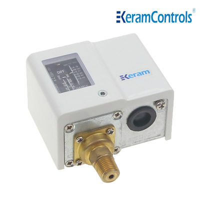 IP54 Switch Tekanan yang Bisa Disesuaikan CE Switch Tekanan Kompresor Udara yang Bisa Disesuaikan