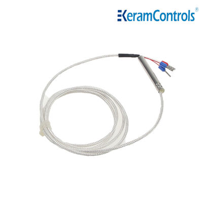 Silicone PT1000 PT100 Sensor Suhu 3 Kawat