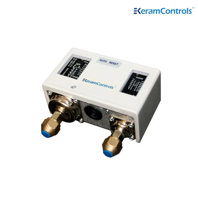 Sensor Sakelar Tekanan Kompresor Udara yang Dapat Disesuaikan IP54 Baja Tahan Karat