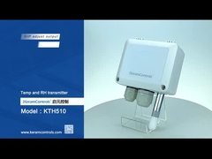 4-20mA Pemancar Kelembaban Suhu Tinggi Permukaan Datar Halus